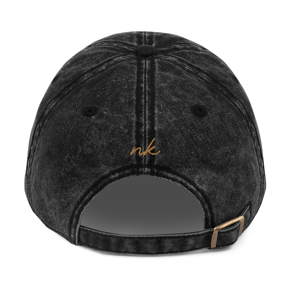 NIKITA KARMEN Vintage Cotton Twill Cap